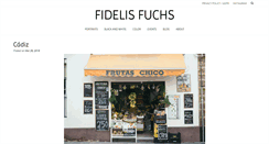 Desktop Screenshot of fidelisfuchs.com