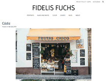 Tablet Screenshot of fidelisfuchs.com